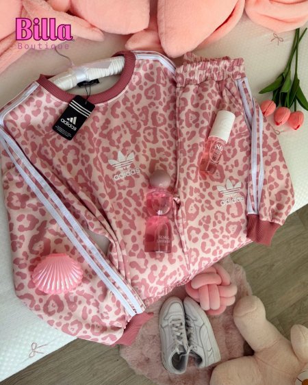 ترينينج adidas قطعتين باللون الزهري منمر والخامة والكواليتي🔥😩