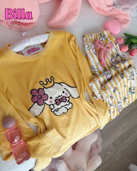 بيجامة سينامون رول باللون المميز🌻🫰🏻والكواليتي🔥😭مخمل دبلفيس