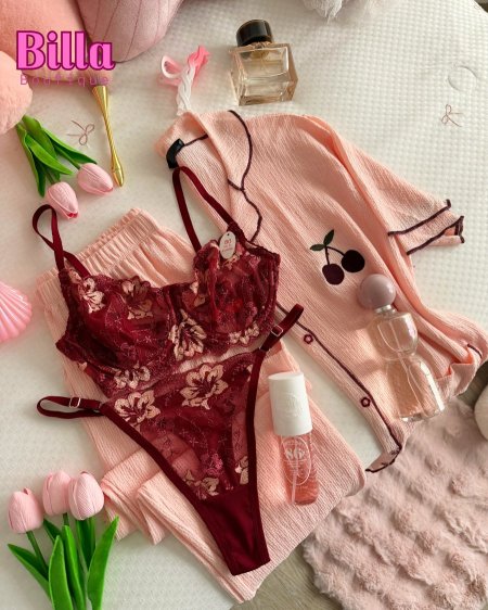 بيجامة باردة صيفية بلونها المميز والكواليتي 🔥💗