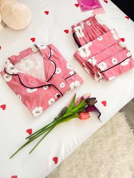 بيجامة فطن نص كم💕