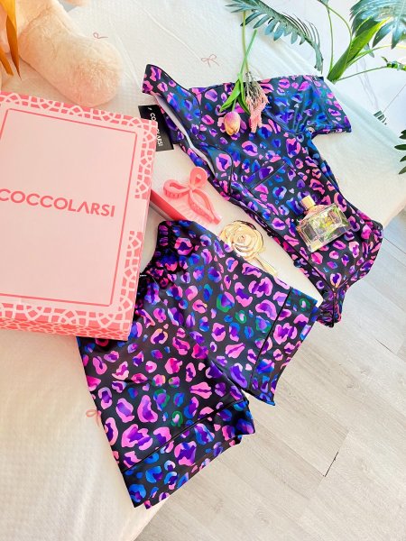 بيجامة الماركة الايطالية cocco شورت مع بوكس والكواليتي🔥🥹💕