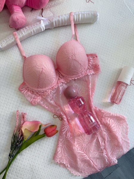 بودي سوت دبل بوش دانتيل 💞💞💓💗