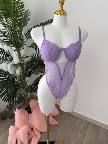 بودي سوت باللون المميز بسطل😭🪻💜